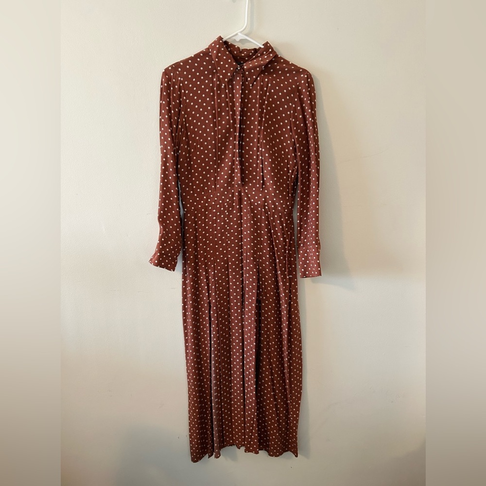 Topshop Polka Dot Dress